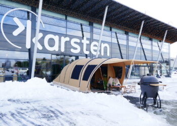 Winkels weer open voor click & Collect; Bij Karsten vanuit de tent